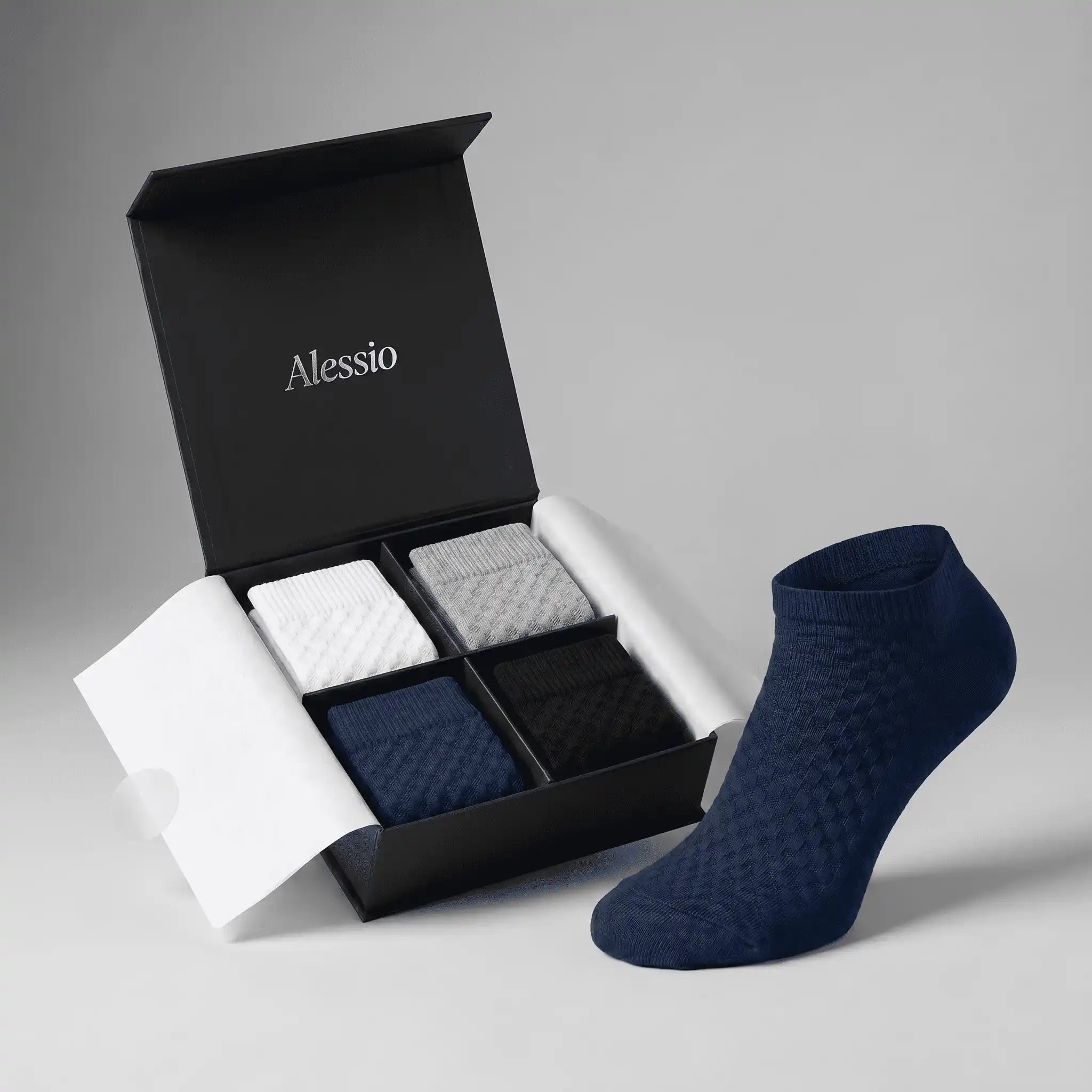 4-Pack Alessio Ankle Socks