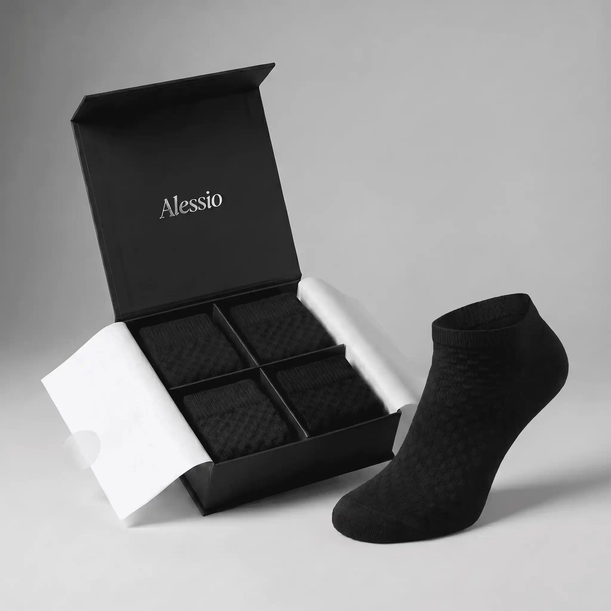 4-Pack Alessio Ankle Socks